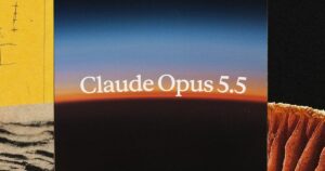 Naslovna grafika ob predstavitvi modela Claude Opus 5.5 podjetja Anthropic